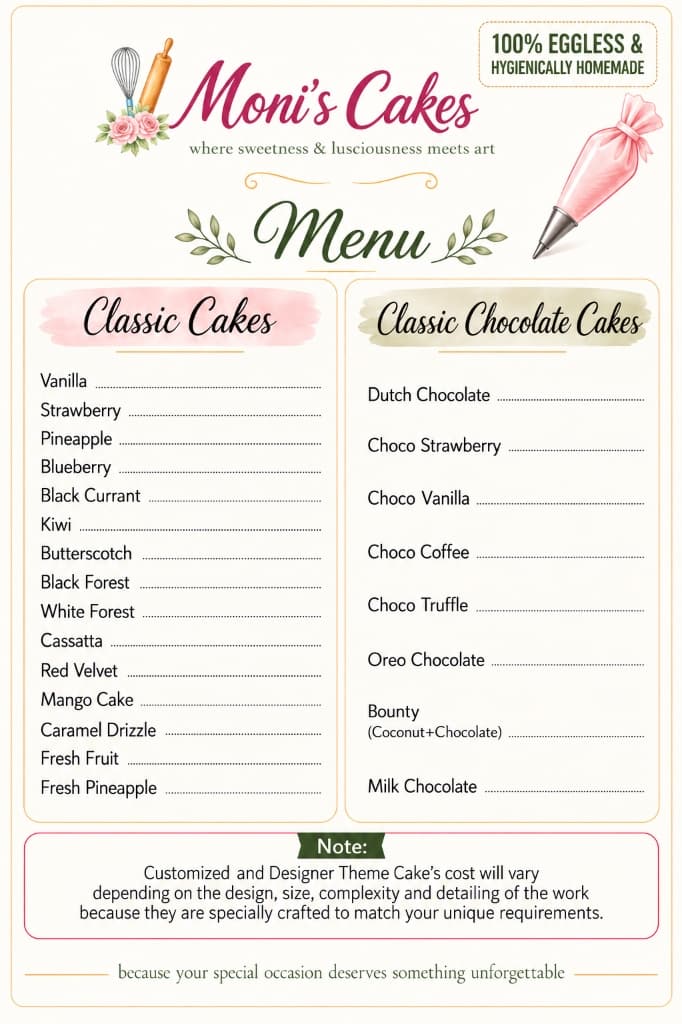 Classic Cakes & Classic Chocolate